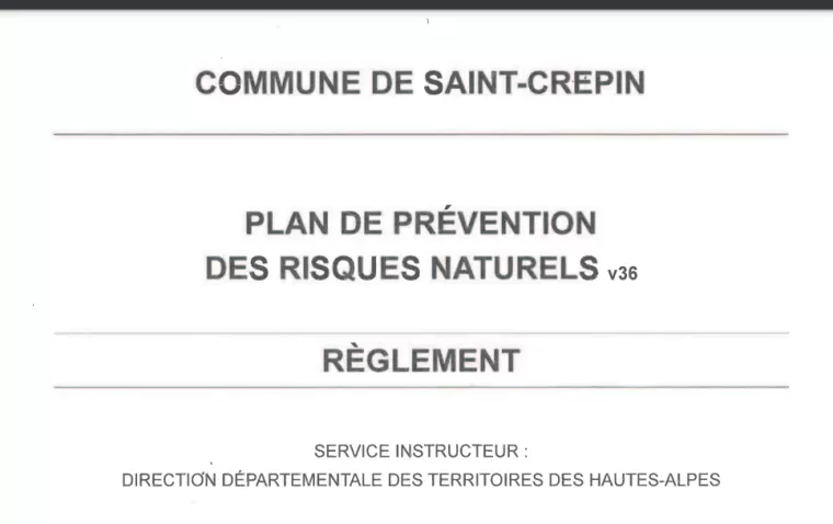 Le PPR vous renseigne sur les risques naturels de votre commune