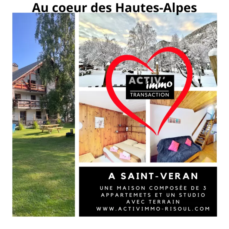 Maison avec terrain idéale pour gîte ou chambres d'hôtes